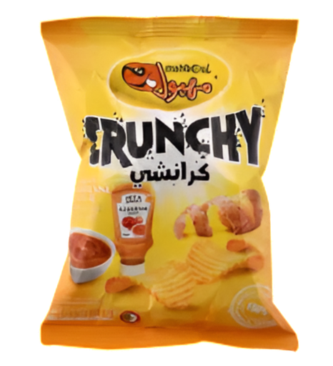 [MHCCRAL85G] MAHBOUL CRUNCHY ALGERIAN SAUCE Potato Chips 85g x 10