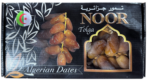 [DAN2LBS] NOOR - Dattes deglet nour de l'Algérie 2 LBS x 12 (907g) - Branchées (Carton)